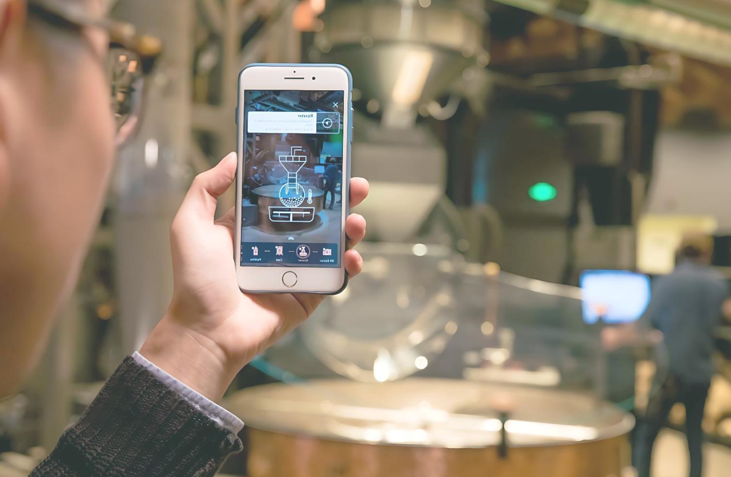 Student working with VR development setup and Unity interface